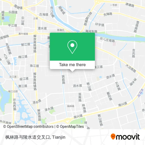 枫林路与陵水道交叉口 map