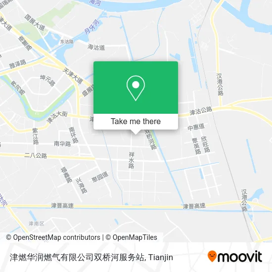 津燃华润燃气有限公司双桥河服务站 map