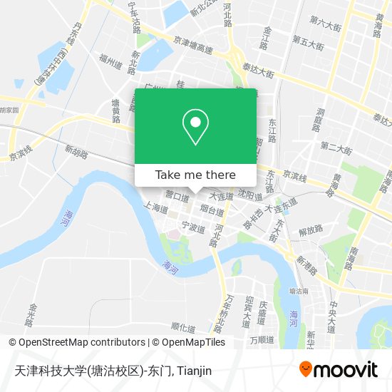 天津科技大学(塘沽校区)-东门 map