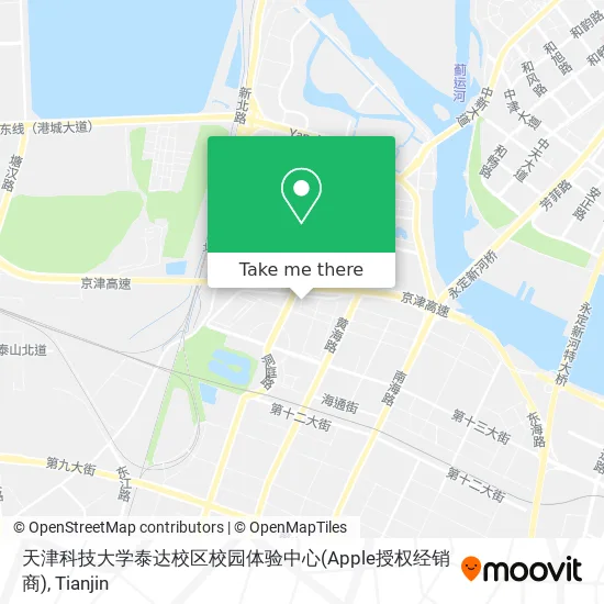 天津科技大学泰达校区校园体验中心(Apple授权经销商) map