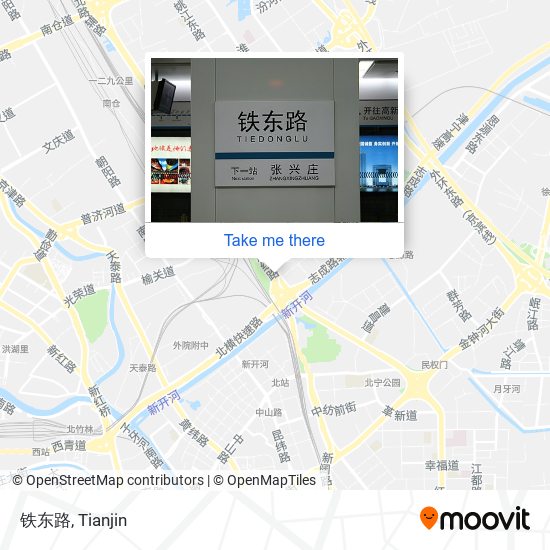 铁东路 map