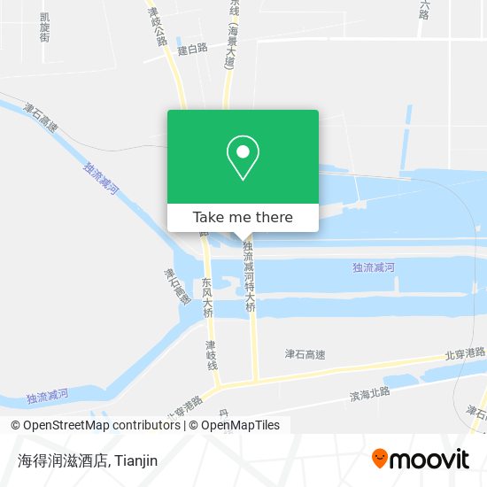 海得润滋酒店 map