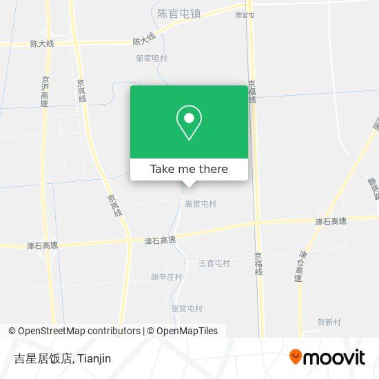 吉星居饭店 map