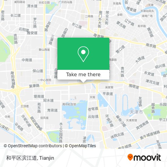 和平区滨江道 map