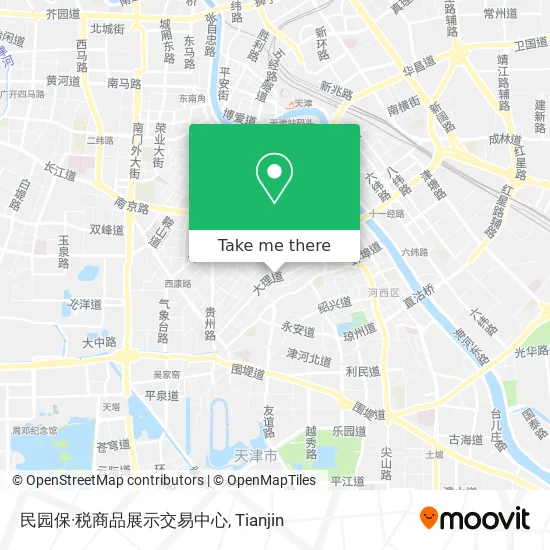 民园保·税商品展示交易中心 map