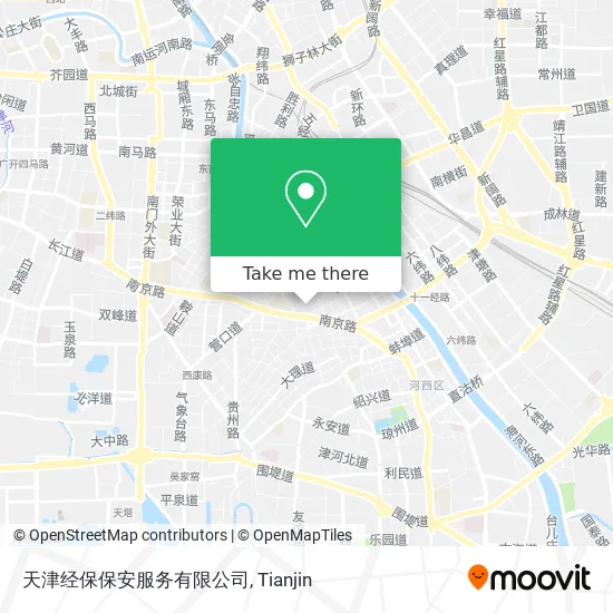 天津经保保安服务有限公司 map