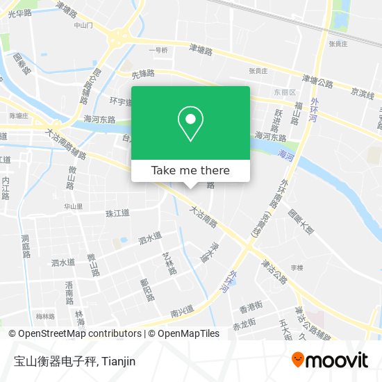 宝山衡器电子秤 map