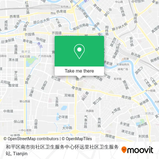 和平区南市街社区卫生服务中心怀远里社区卫生服务站 map