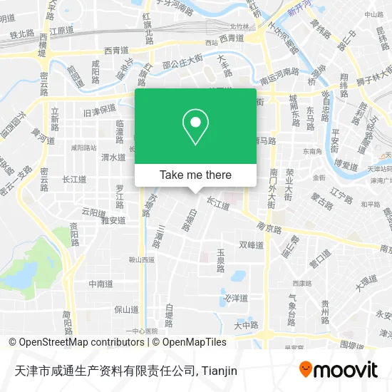 天津市咸通生产资料有限责任公司 map