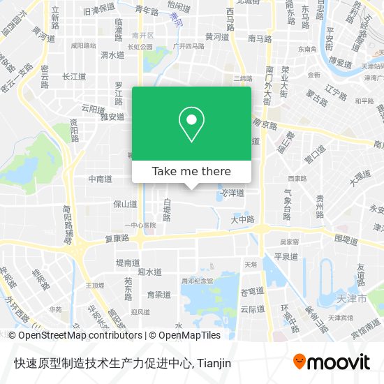 快速原型制造技术生产力促进中心 map