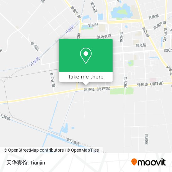 天华宾馆 map