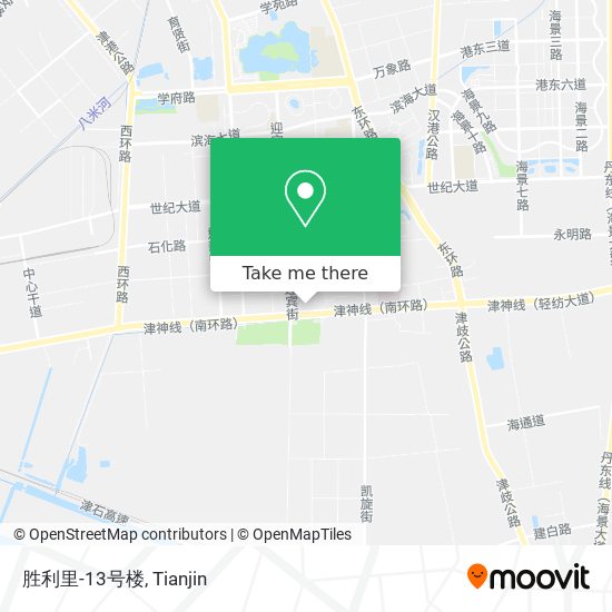 胜利里-13号楼 map