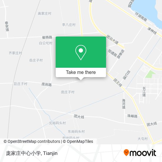 庞家庄中心小学 map