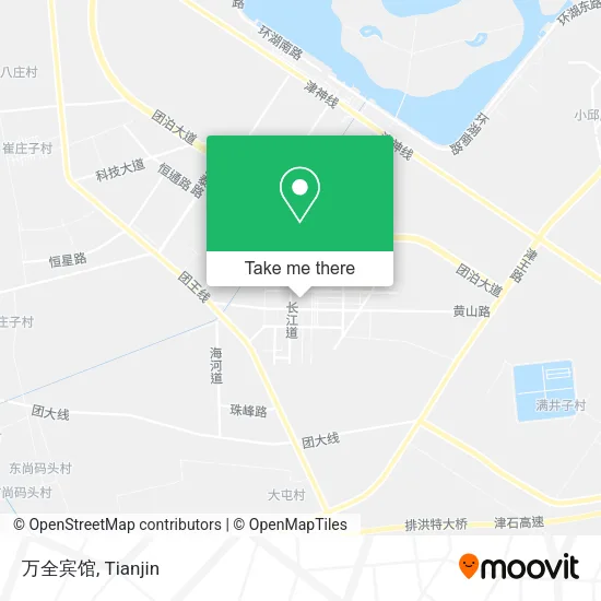 万全宾馆 map