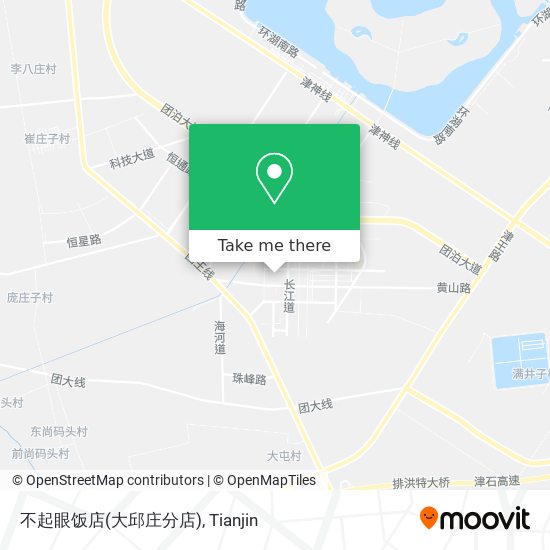 不起眼饭店(大邱庄分店) map
