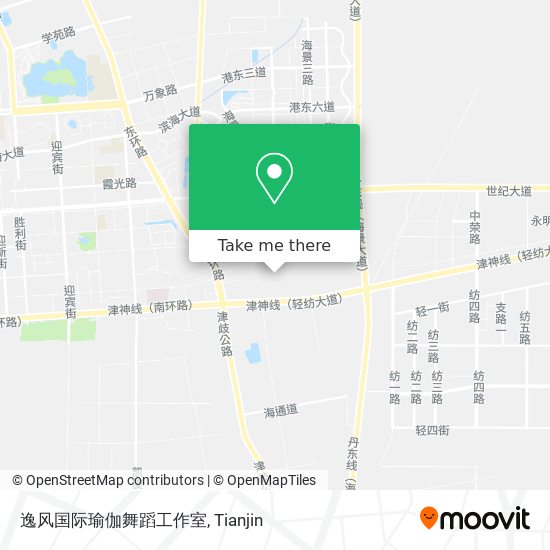 逸风国际瑜伽舞蹈工作室 map