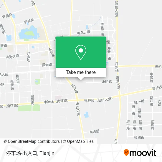 停车场-出入口 map