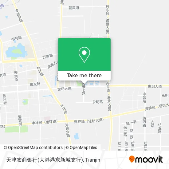 天津农商银行(大港港东新城支行) map
