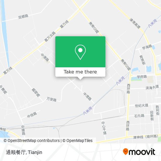 通顺餐厅 map