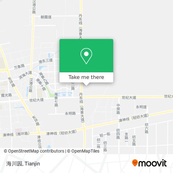 海川园 map