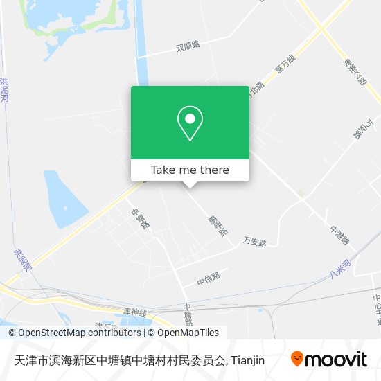 天津市滨海新区中塘镇中塘村村民委员会 map