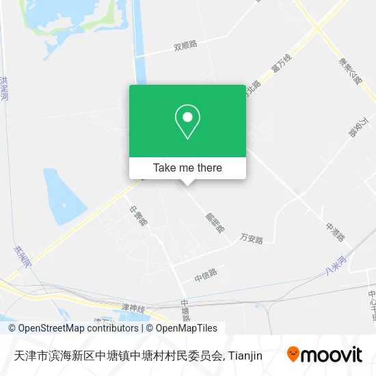 天津市滨海新区中塘镇中塘村村民委员会 map