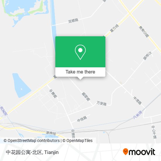 中花园公寓-北区 map