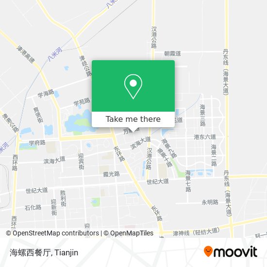 海螺西餐厅 map