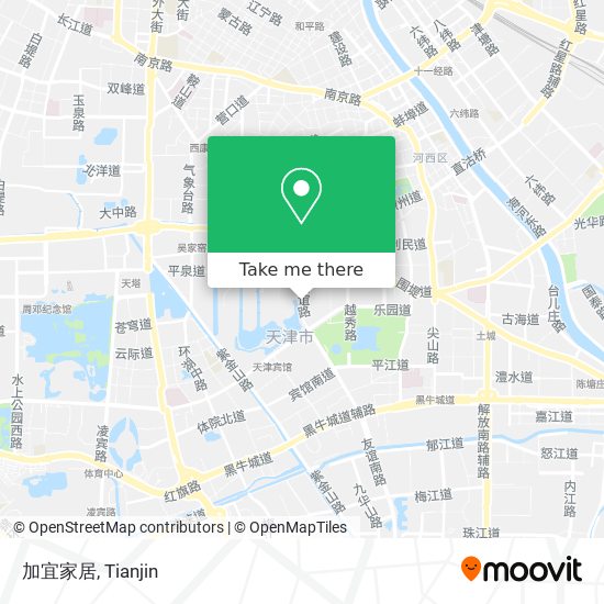 加宜家居 map