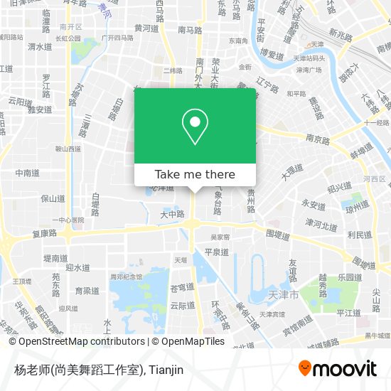 杨老师(尚美舞蹈工作室) map