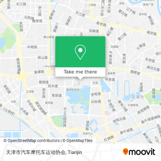 天津市汽车摩托车运动协会 map