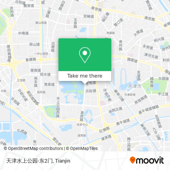 天津水上公园-东2门 map