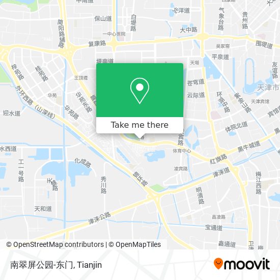 南翠屏公园-东门 map