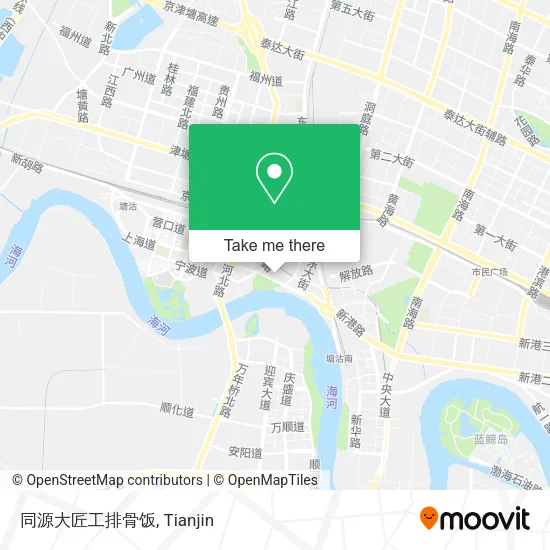 同源大匠工排骨饭 map