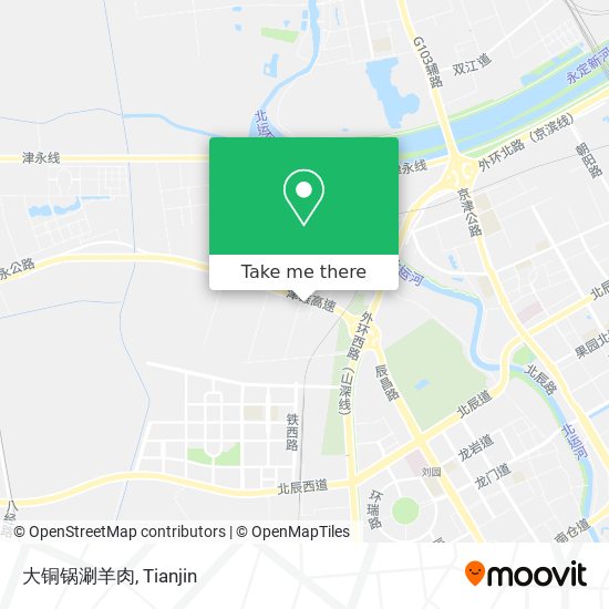 大铜锅涮羊肉 map
