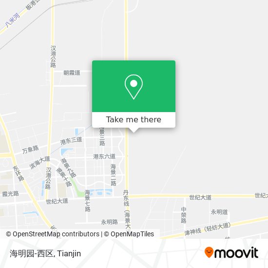 海明园-西区 map