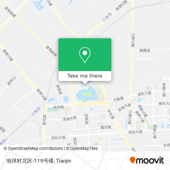 地球村北区-119号楼 map