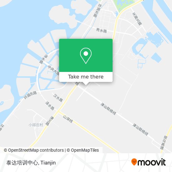 泰达培训中心 map