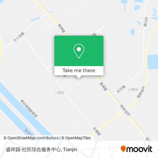 盛祥园-社区综合服务中心 map