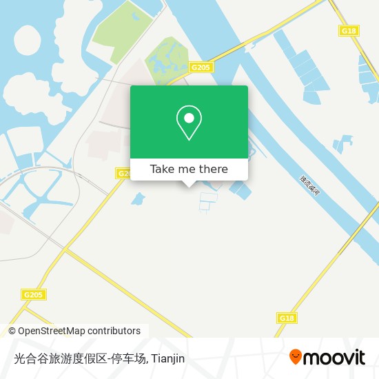 光合谷旅游度假区-停车场 map