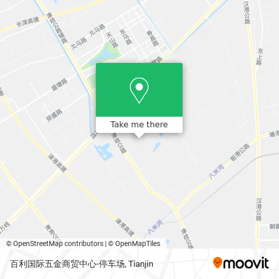 百利国际五金商贸中心-停车场 map