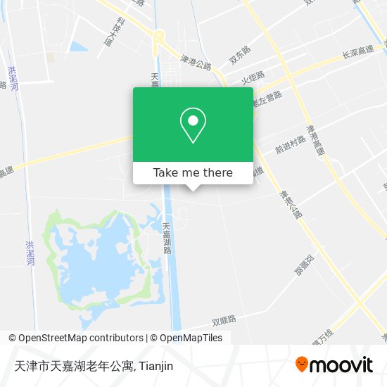 天津市天嘉湖老年公寓 map