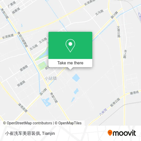 小崔洗车美容装俱 map
