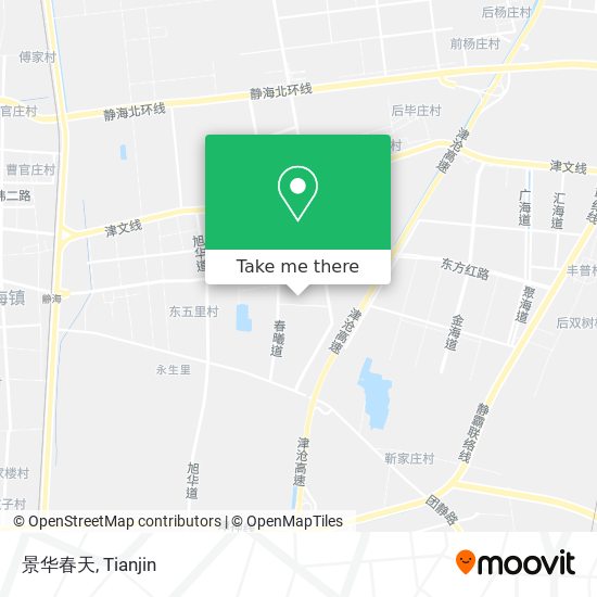 景华春天 map