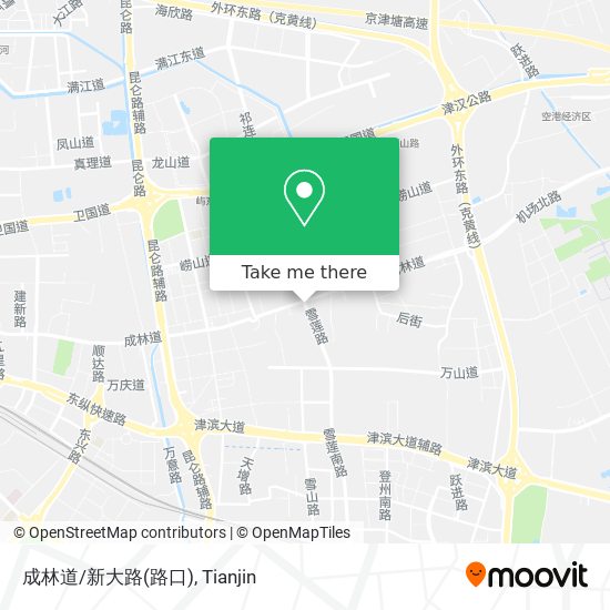 成林道/新大路(路口) map