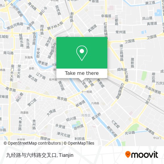 九经路与六纬路交叉口 map