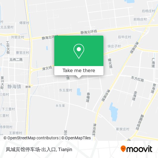 凤城宾馆停车场-出入口 map