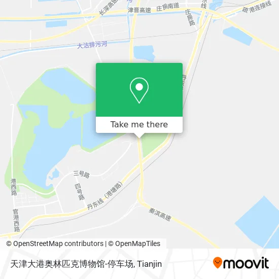 天津大港奥林匹克博物馆-停车场 map