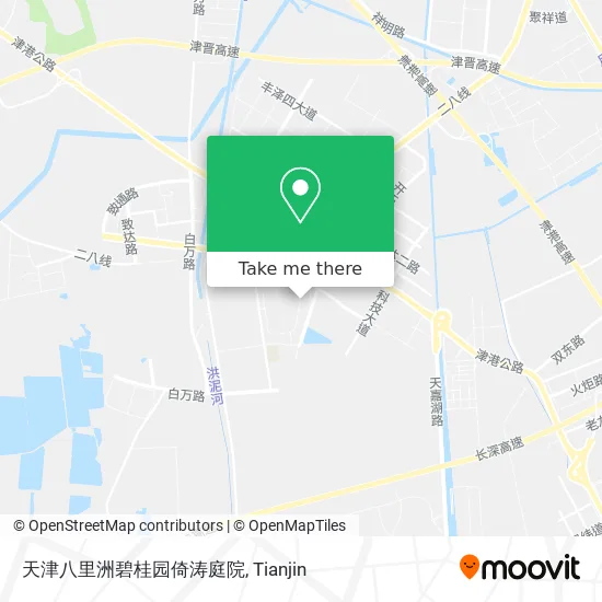 天津八里洲碧桂园倚涛庭院 map