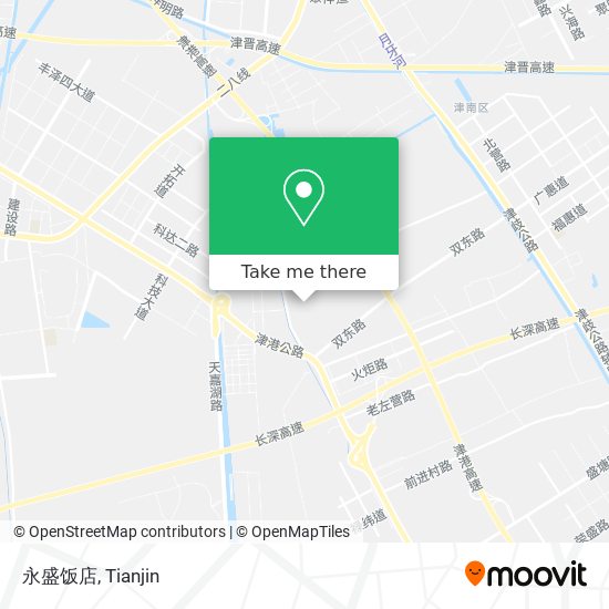 永盛饭店 map